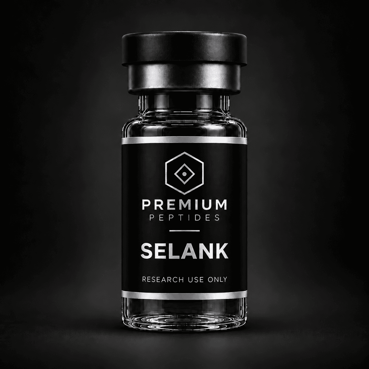 Selank research vial
